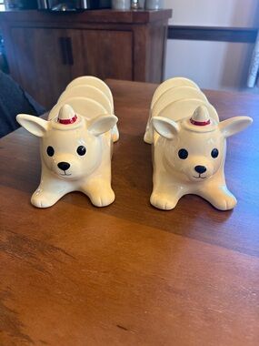 Rae Dunn Chihuahua Taco Holders